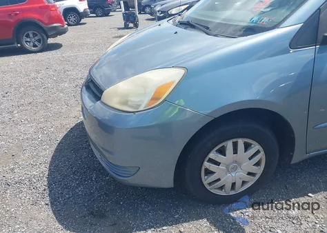 2005 Toyota Sienna Le z USA, uszkodzony, nr VIN 5TDZA23C85S224465